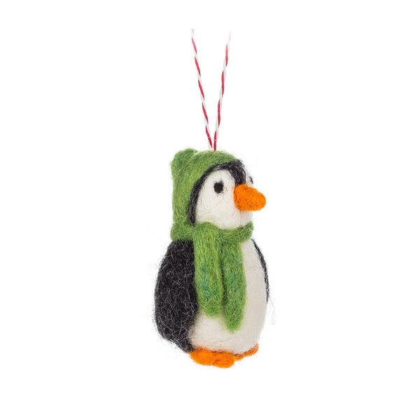 Penguin with hat Ornament