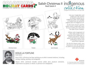 Holiday Colouring Cards