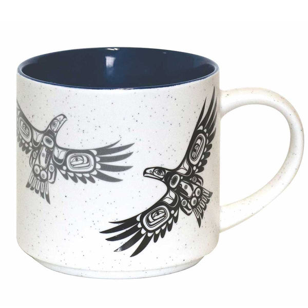 Indigenous Artist Ceramic Speckled Mug