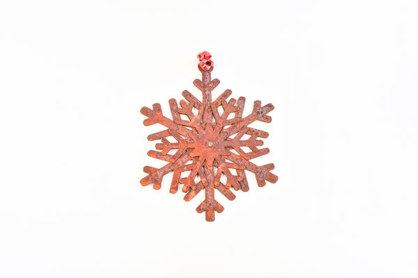 Rusty Snowflake Ornament