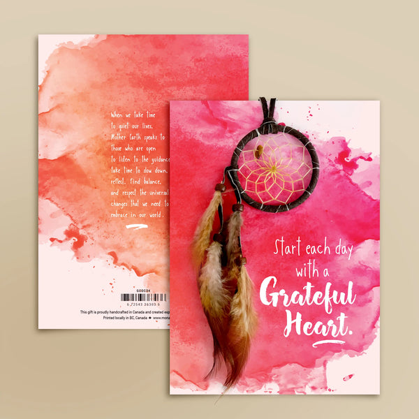 Greeting Card with Dreamcatcher