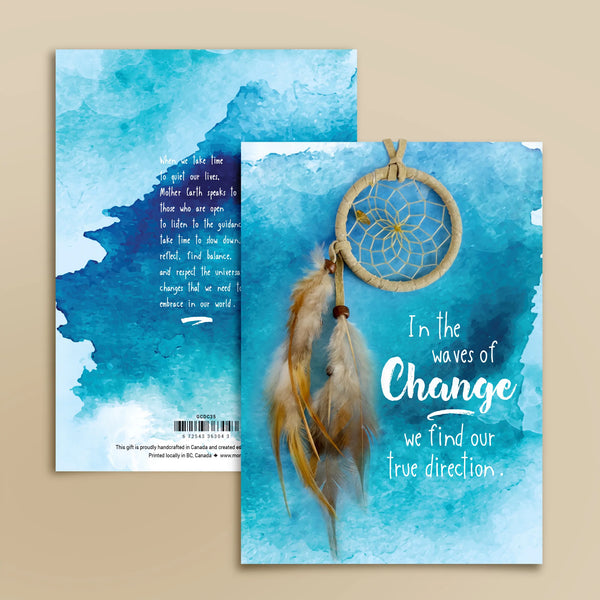 Greeting Card with Dreamcatcher