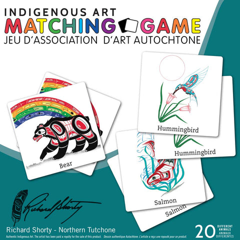 Indigenous art matching game