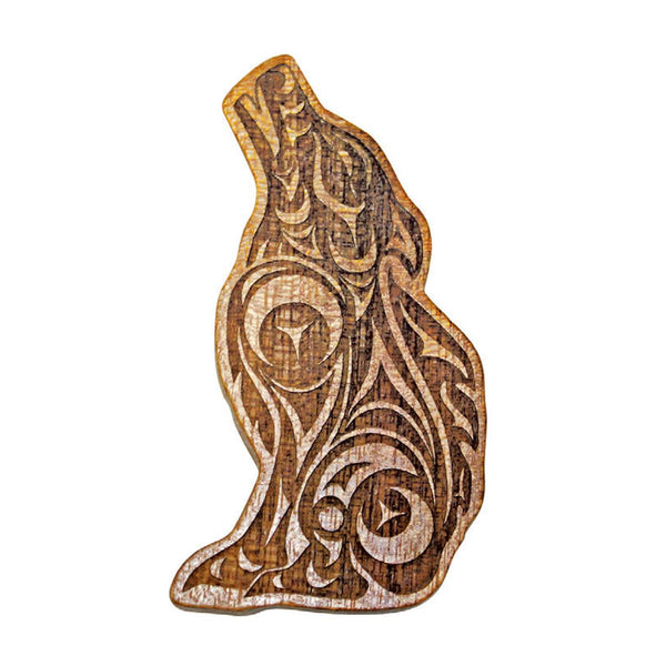 Indigenous Artist Spirit Wood Magnet