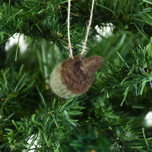 Mini Acorn Ornament